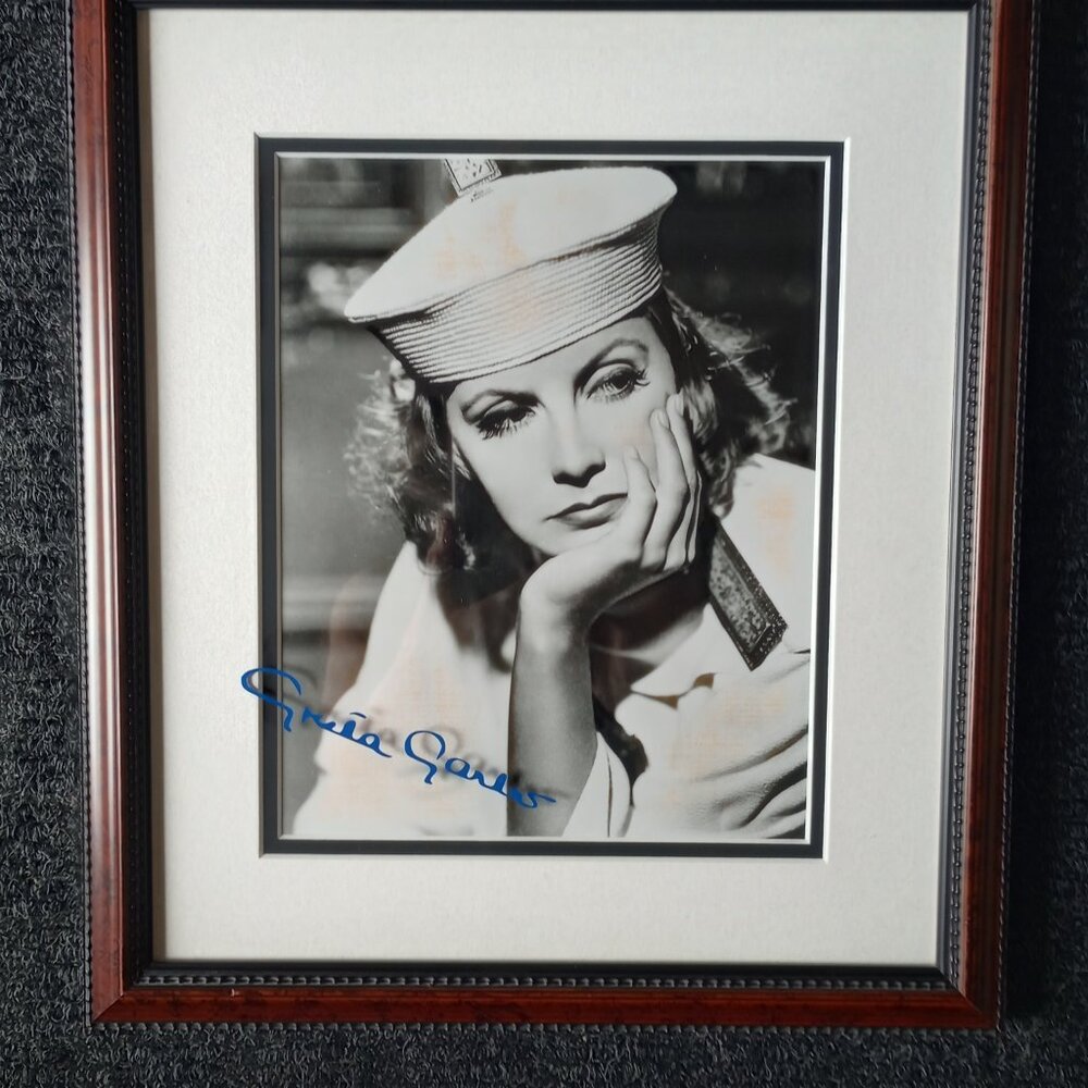Framed Print of actress Greta Garbo